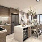 Andromeda Condo Pattaya　ダイニングキッチン