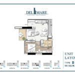 Delmare Bangsaray Beachfront　間取り図