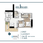 Delmare Bangsaray Beachfront　間取り図