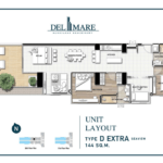 Delmare Bangsaray Beachfront　間取り図