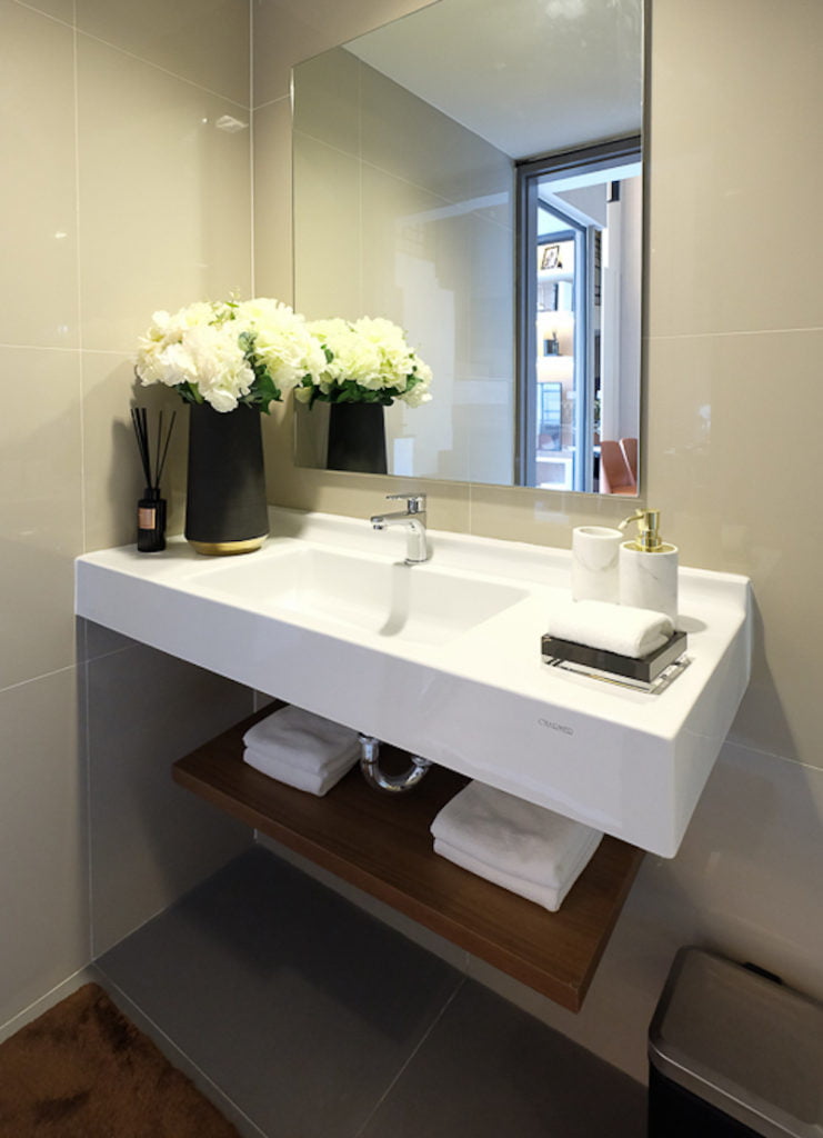 Ideo New Rama 9　バスルーム・洗面台
