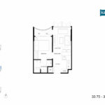 KAWA Haus Onnut T77　間取り図