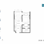 KAWA Haus Onnut T77　間取り図