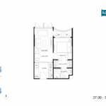 KAWA Haus Onnut T77　間取り図