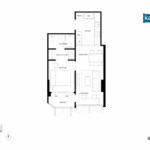 KAWA Haus Onnut T77　間取り図