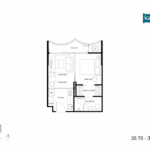 KAWA Haus Onnut T77　間取り図