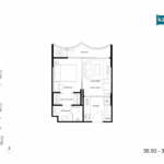 KAWA Haus Onnut T77　間取り図