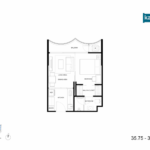 KAWA Haus Onnut T77　間取り図