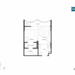 KAWA Haus Onnut T77　間取り図