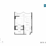 KAWA Haus Onnut T77　間取り図