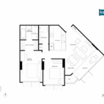 KAWA Haus Onnut T77　間取り図