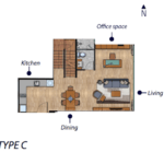 Splendid Condominium　間取り図