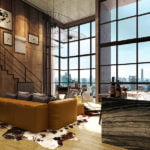 The Lofts Asoke　リビングルーム