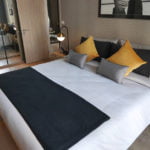 The Park at Em District, Ascott Serviced-Residence　ベッドルーム