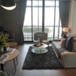 The Park at Em District, Ascott Serviced-Residence　リビングルーム