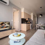 The Park at Em District, Ascott Serviced-Residence　リビングルーム・内観