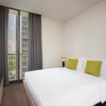 The Park at Em District, Ascott Serviced-Residence　ベッドルーム