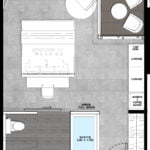 Wyndham Atlas Wongamat Pattaya 間取り図