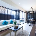 Palmyrah Surin Condo　リビングルーム