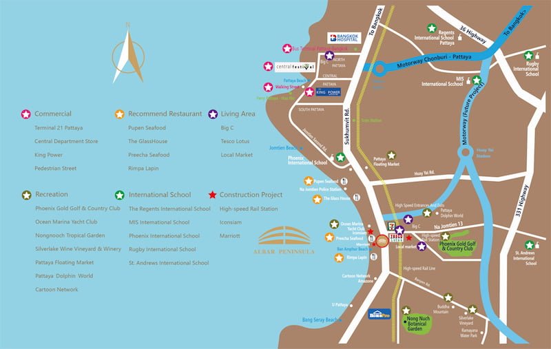 Albar Peninsula　地図