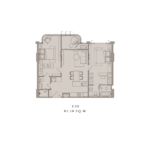 The Reserve 61 Hideaway　間取り図