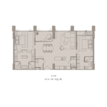 The Reserve 61 Hideaway　間取り図