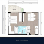Wyndham Garden Irin Bangsaray Pattaya 間取り図
