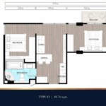 Wyndham Garden Irin Bangsaray Pattaya 間取り図