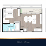 Wyndham Garden Irin Bangsaray Pattaya 間取り図