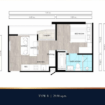 Wyndham Garden Irin Bangsaray Pattaya 間取り図