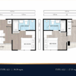 Wyndham Garden Irin Bangsaray Pattaya 間取り図
