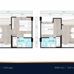 Wyndham Garden Irin Bangsaray Pattaya 間取り図