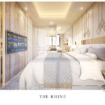 The Rhine Condominium Jomtien　ベッドルーム